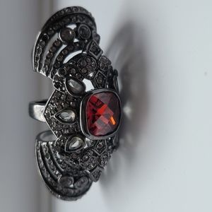 BCBG ruby ring